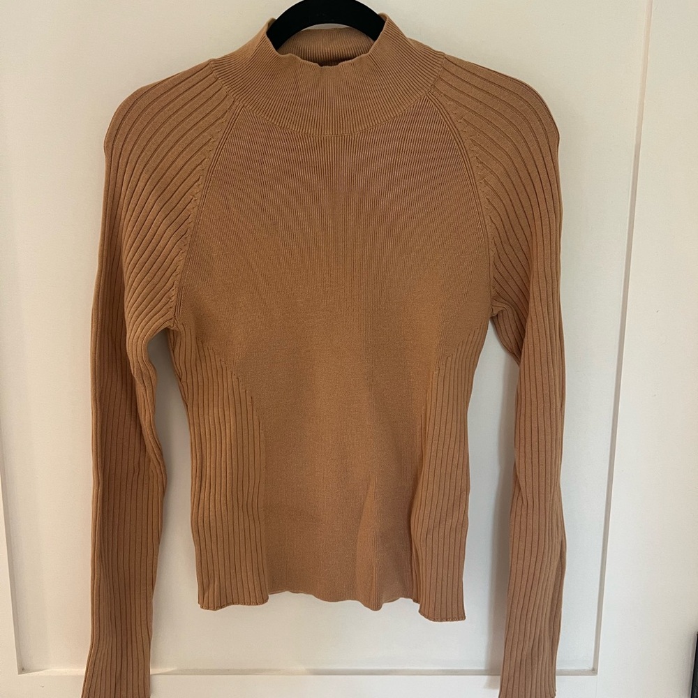 NWT Who What Wear Collection Kimmy Mock-Neck Sweater